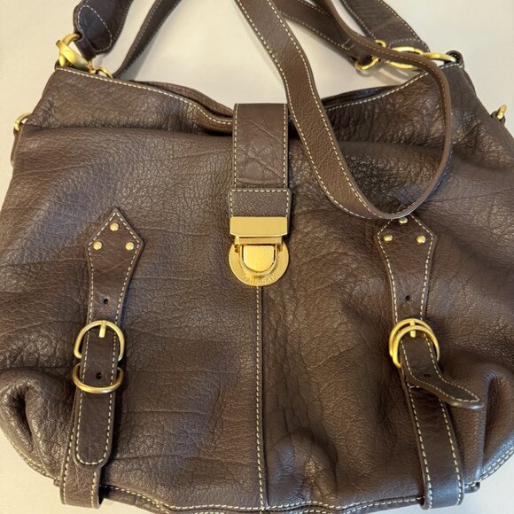 The Sak Brown Leather Hobo Bag - Picture 3 of 8